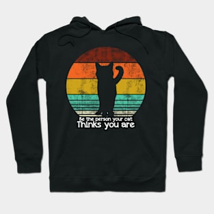 Be the person your cat thinks you are Hoodie